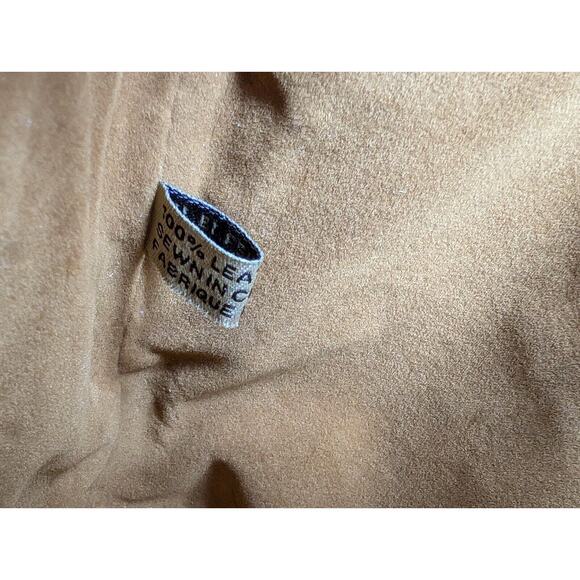 Patricia Nash Purse Brown Leather Meldola Dome Satchel with Scarf Dust Bag - Picture 15 of 16